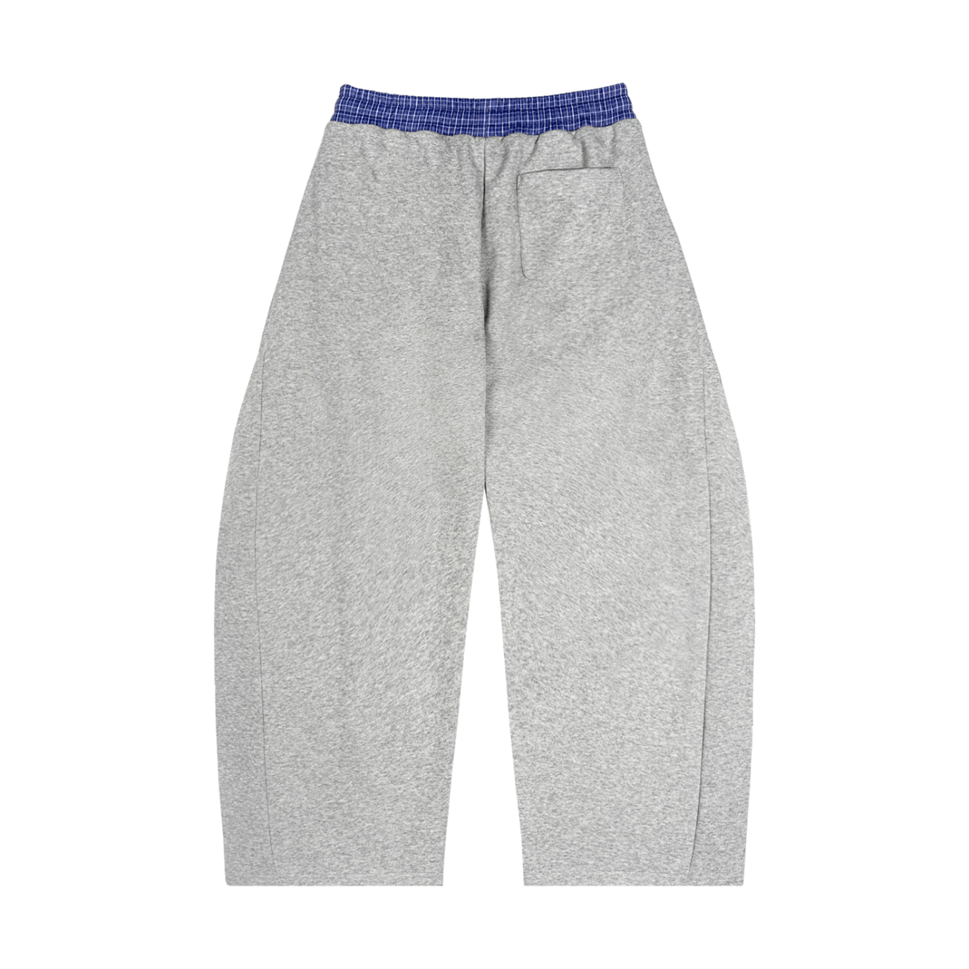 Plaid Barrel Sweatpants