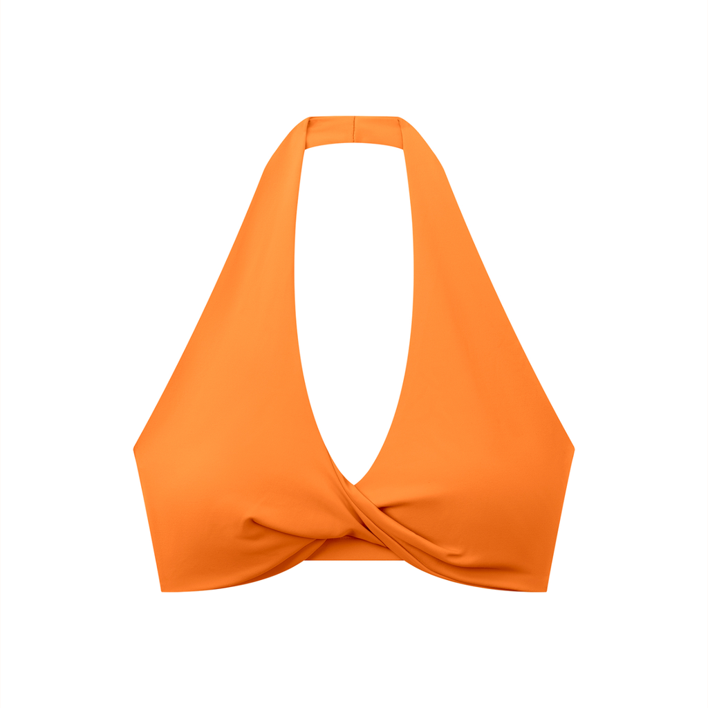 GBG Pleated Halter Sports Bra