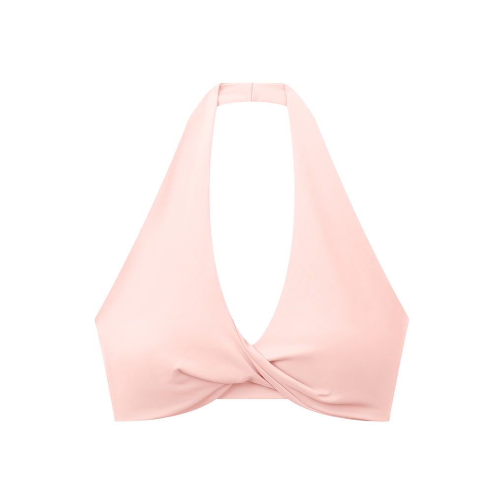 GBG Pleated Halter Sports Bra