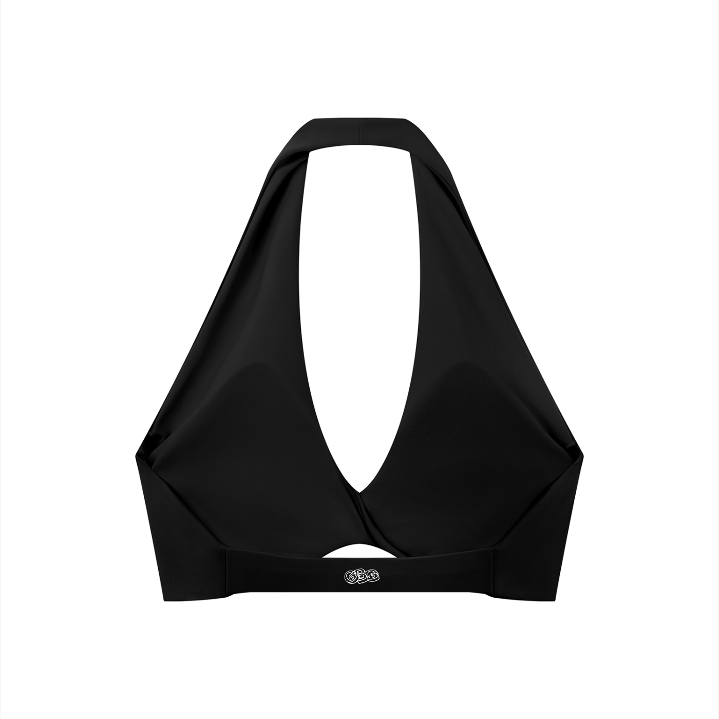 GBG Pleated Halter Sports Bra