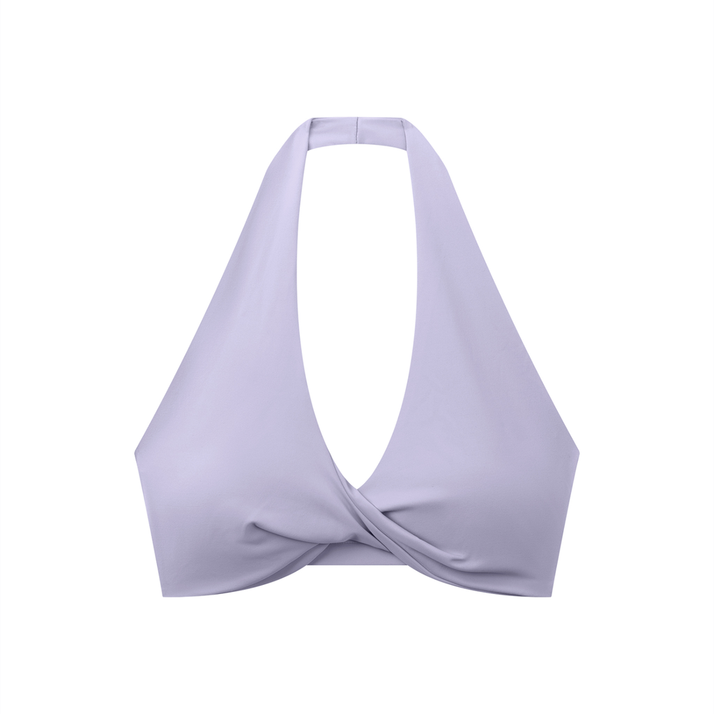 GBG Pleated Halter Sports Bra